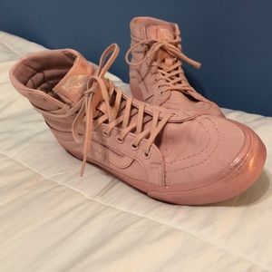 Women’s Vans Pink Canvas Sk8-Hi 8